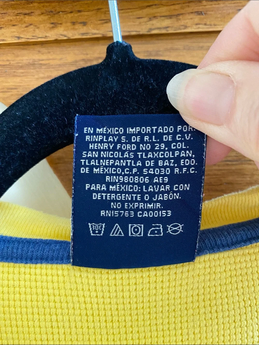 POLO RALPH LAUREN Cotton Thermal Long Sleeve Shirt